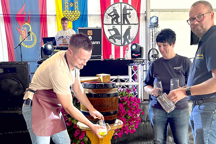 Bierfassanstich