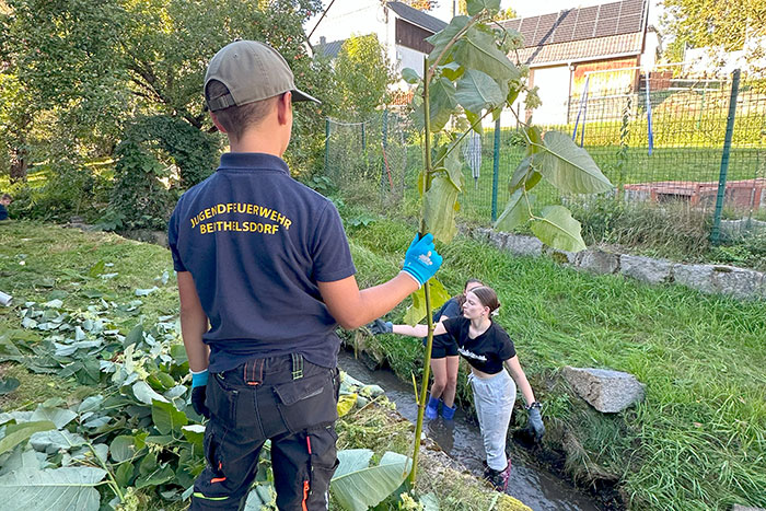 Übung der Jugendfeuerwehr Bertheldorf Übung der Jugendfeuerwehr Bertheldorf