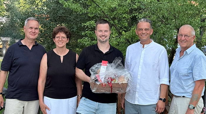 Bürgermeister Meckenbeuren und Neustadt in Sachsen mit Schlossverein und Hauptamt Bürgermeister Meckenbeuren und Neustadt in Sachsen mit Schlossverein und Hauptamt
