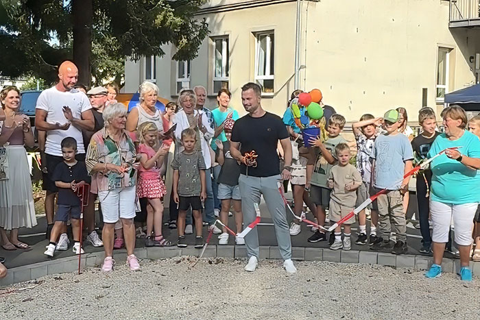 Eröffnung Schulhoffest