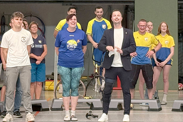 Eröffnung Tambourelli-WM im Sportforum Eröffnung Tambourelli-WM im Sportforum