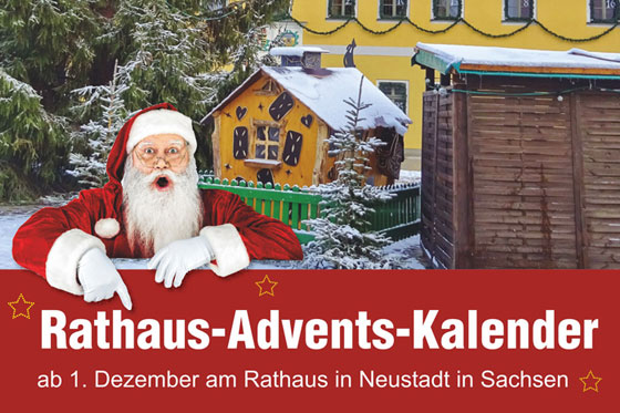 Der Rathaus-Advents-Kalender startet